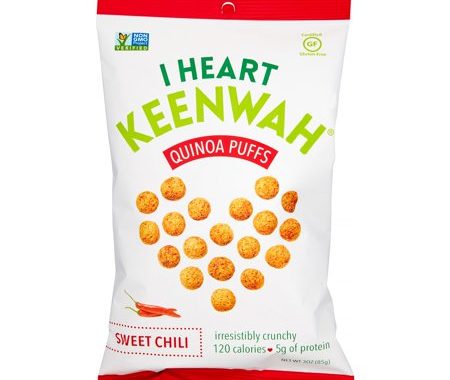 Save $1.00 off (1) I Heart Keenwah Quinoah Puffs Coupon
