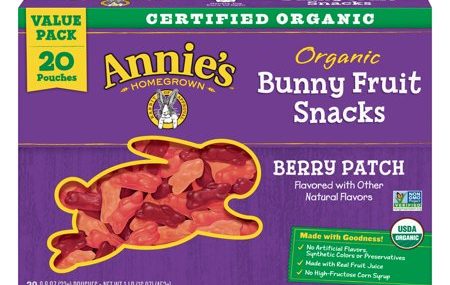 Save $0.50 off (1) Annie’s Snacks Printable Coupon