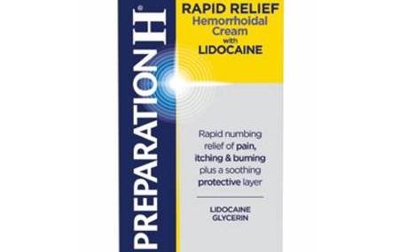 Save $4.00 off (1) Preparation H Rapid Relief Cream Coupon