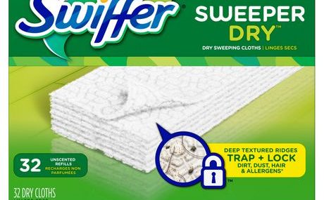 Save $1.00 off (2) Swiffer Sweeper Dry Refill Printable Coupon