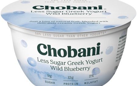 Save $0.50 off (1) Chobani Less Sugar Greek Yogurt Coupon