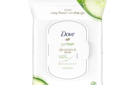 Save $1.00 off (1) Dove Deodorant Wipes Printable Coupon