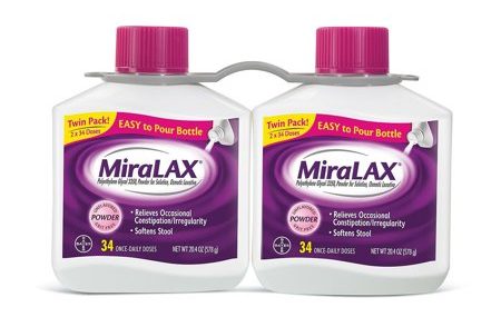 Save $6.00 off (1) Miralax Twin Pack Printable Coupon
