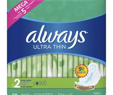 Save $0.50 off (1) Always Ultra Thin Printable Coupon