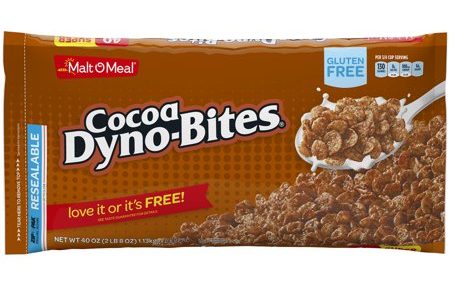 Save $0.50 off (1) Malt O Meal Cocoa Dyno Bites Printable Coupon