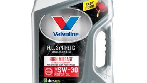 Save $6.00 off (2) Valvoline Full Synthetic High Mileage Printable Coupon