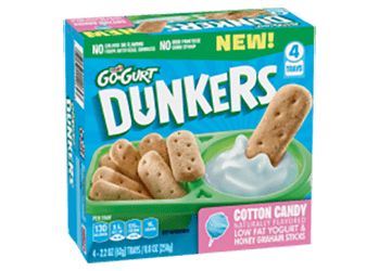 Save $1.00 off (1) Yoplait Go-Gurt Dunkers Multipack Printable Coupon