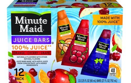 Save $1.00 off (1) Minute Maid Juice Bars Coupon