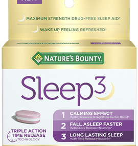 Save $5.00 off (1) Nature’s Bounty Sleep3 Printable Coupon
