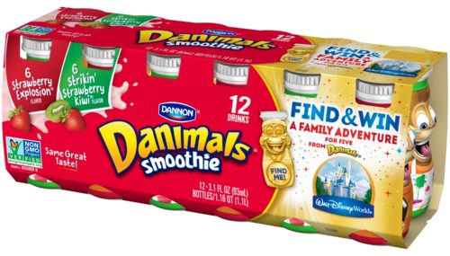Save $1.00 off (1) Danimals Smoothie Yogurt Coupon
