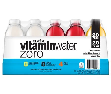 Save $2.75 off (1) Glaceau VitaminWater Zero Coupon