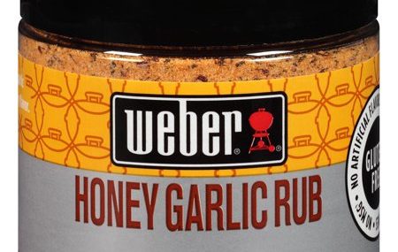 Save $1.00 off (1) Weber Honey Garlic Rub Coupon