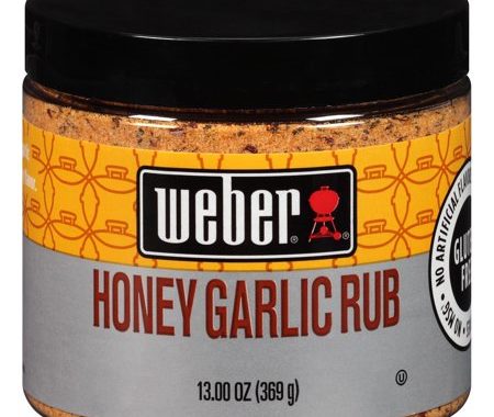 Save $1.00 off (1) Weber Honey Garlic Rub Coupon