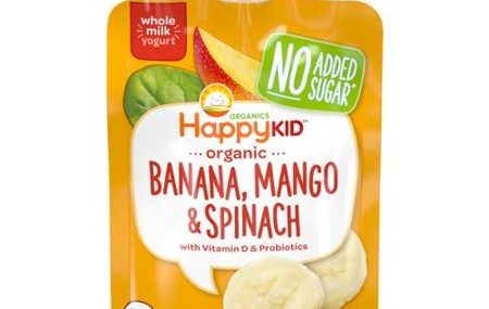 Save $1.25 off (1) Happy Kid Organics Pouch Printable Coupon