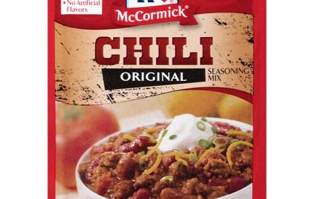 Save $0.25 off (1) Mccormick Original Chili Coupon