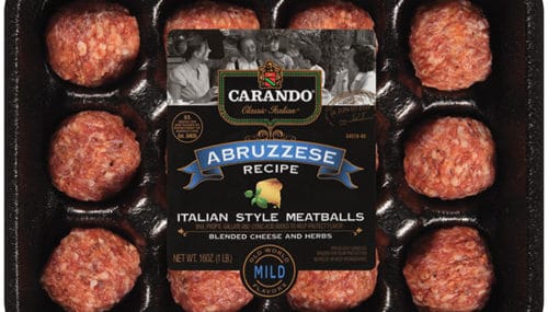Save $1.00 off (1) Carando Italian Style Meatballs Coupon