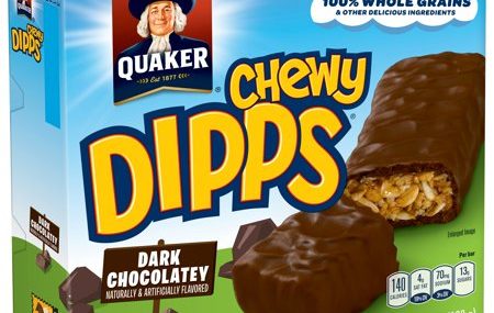 Save $1.00 off (1) Quaker Chewy Dipps Granola Bars Coupon