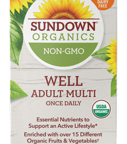Save $5.00 off (1) Sundown Organics Vitamins Printable Coupon