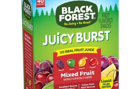 Save $0.75 off (1) Black Forest Fruit Snacks Coupon