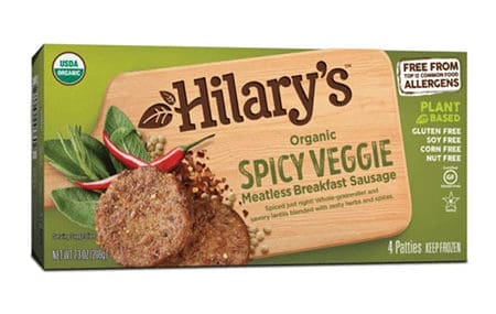 Save $1.00 off (1) Hilary’s Veggie Sausage Coupon
