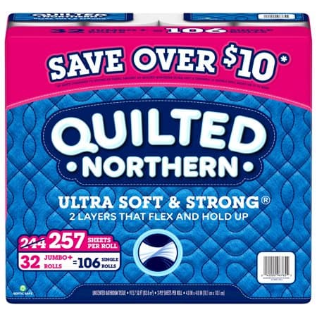 Quilted Northern Ultra Soft & Strong Toilet Paper Coupons