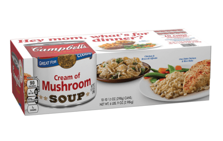 Save $1.00 off (1) Campbell’s Condensed Cream of Mushroom Coupon