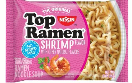 Save $1.00 off (1) Nissin Top Ramen Shrimp Flavor Coupon