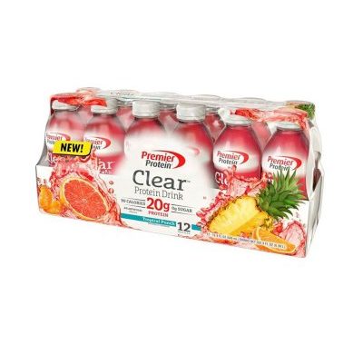 Save $4.00 off (1) Premier Protein Clear Protein Drink Coupon