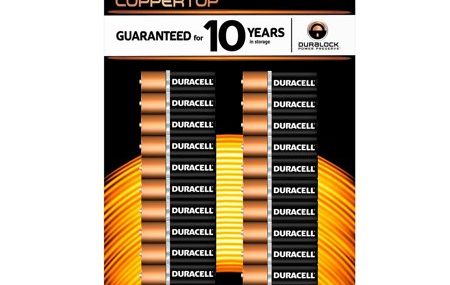 Save $5.00 off (2) Duracell Coppertop Alkaline AA Batteries Coupon