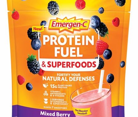 Save $4.00 off (1) Emergen-C Protein Fuel & Superfoods Coupon