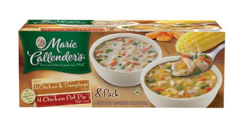 Save $3.00 off (1) Marie Callender’s Chicken Variety Soup Coupon