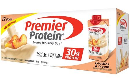 Save $4.00 off (1) Premier Protein Peaches & Cream Coupon