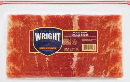 Save $1.00 off (1) Wright Brand Thick Cut Bacon Coupon