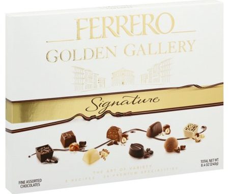 Save $1.00 off (1) Ferrero Golden Gallery Signature Coupon