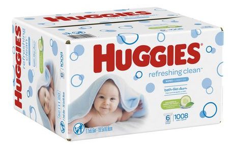 Save $8.00 off (1) Huggies Refreshing Clean Baby Wipes Coupon