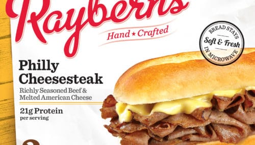 Save $1.00 off (1) Raybern’s Philly Cheesesteak Sandwich Coupon