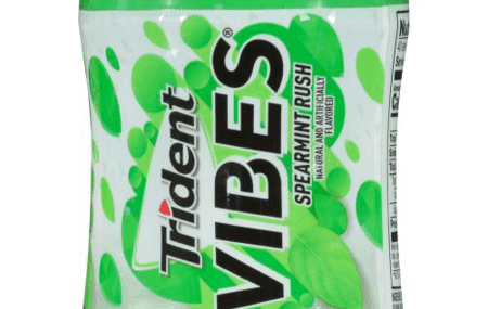 Save $0.50 off (1) Trident Vibes Chewing Gum Bottle Coupon