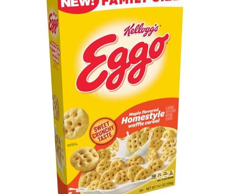 Save $0.50 off (1) Kellogg’s Eggo Breakfast Cereal Coupon