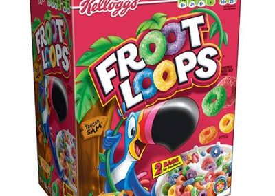 Save $1.00 off (2) Kellogg’s Froot Loops Cereal Printable Coupon