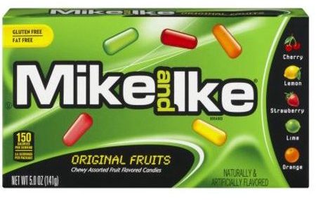 Save $0.10 off (1) Mike and Ike Original Fruits Coupon