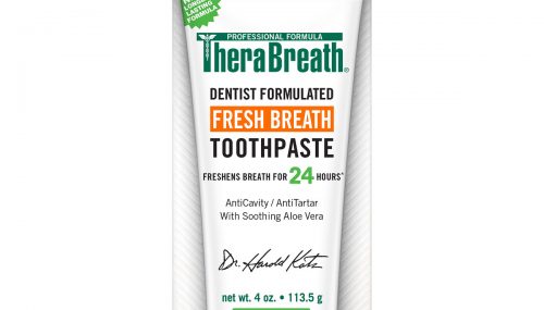 Save $0.50 off (1) TheraBreath Toothpaste Printable Coupon