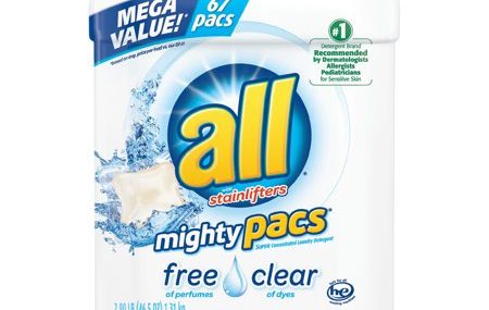 Save $3.00 off (1) All Mighty Pacs Free & Clear Laundry Detergent Coupon