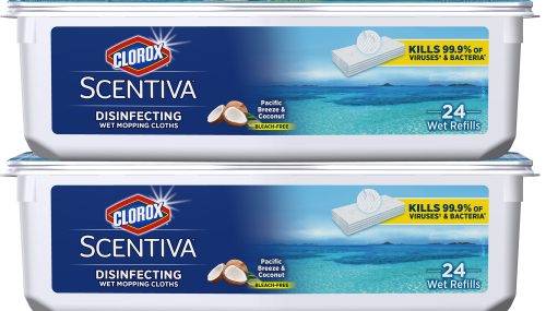 Save $1.00 off (1) Clorox Scentiva Disinfecting Mopping Cloths Coupon
