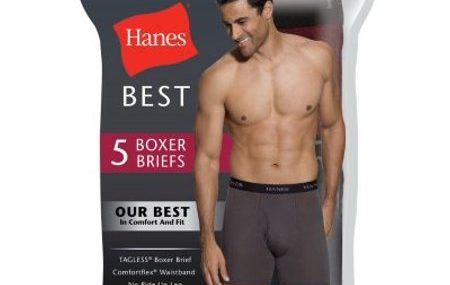 Save $3.00 off (1) Hanes Best 5-Pack Boxer Brief Coupon