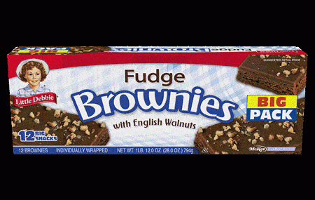 Save $0.55 off (1) Little Debbie Fudge Brownies Big Pack Coupon