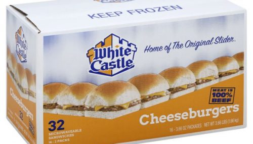 Save $0.50 off (1) White Castle Sliders Printable Coupon