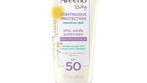 Save $3.00 off (1) Aveeno Baby Continuous Protection Sunscreen Coupon