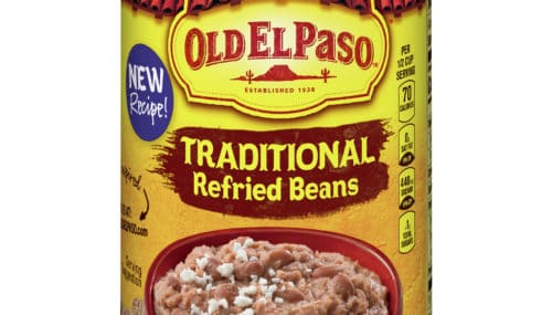 Save $2.00 off (6) Old El Paso Traditional Refried Beans Coupon
