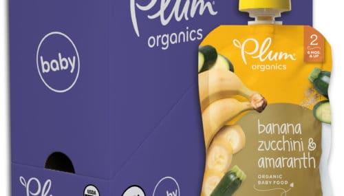 Save $2.00 off (8) Plum Organics Banana Zucchini & Amaranth Coupon