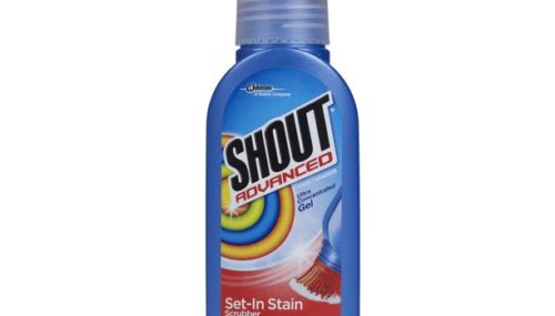 Save $0.50 off (1) Shout Advanced Set-In Stain Scrubber Coupon